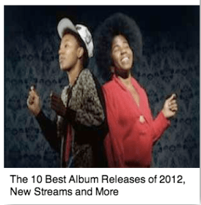 10 Best Albums of 2012