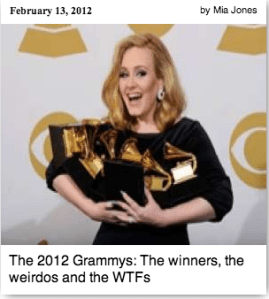 2012 Grammys Recap